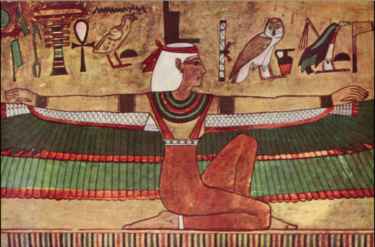 The oldest and most important goddess of Egypt is Maat, which is a Russian word for mother -- 
