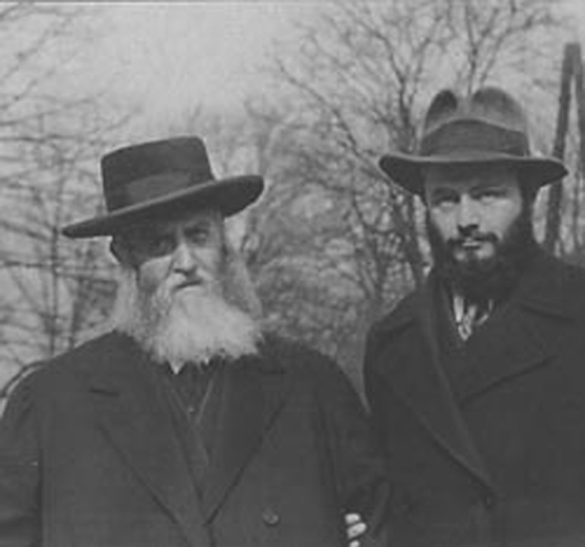 Przywódca Chabadu Menachem Mendel Schneerson ---------- Глава Хабада Менахем-Мендл Шнеерсон