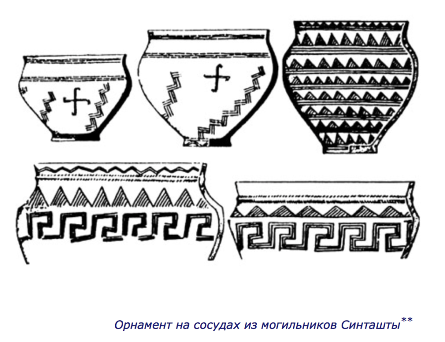 Аркаим, Синташская культура, 3,000 до н.э. и ранее, Южный Урал, Россия.